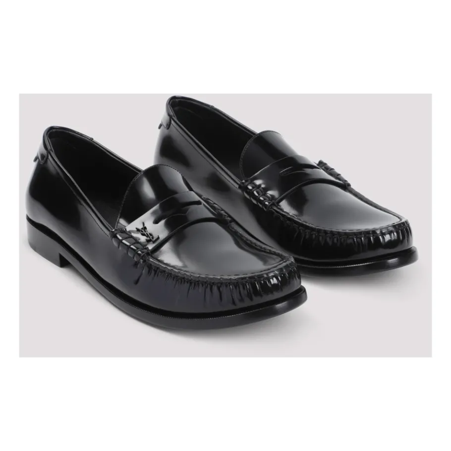 Saint Laurent e Loafer Schoenen voor Mannen-Heren Instappers & Slip Ons