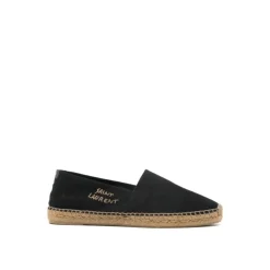Saint Laurent e Logo Espadrilles Canvas Rubberen Zool-Heren Espadrilles