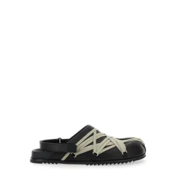 Rick Owens e Megalaced Sandalen met Oversize Veters-Heren Instappers & Slip Ons