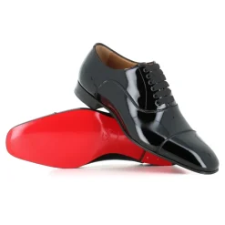 Christian Louboutin e Patentleren Platte Schoenen-Heren Instappers & Slip Ons|Nette Schoenen