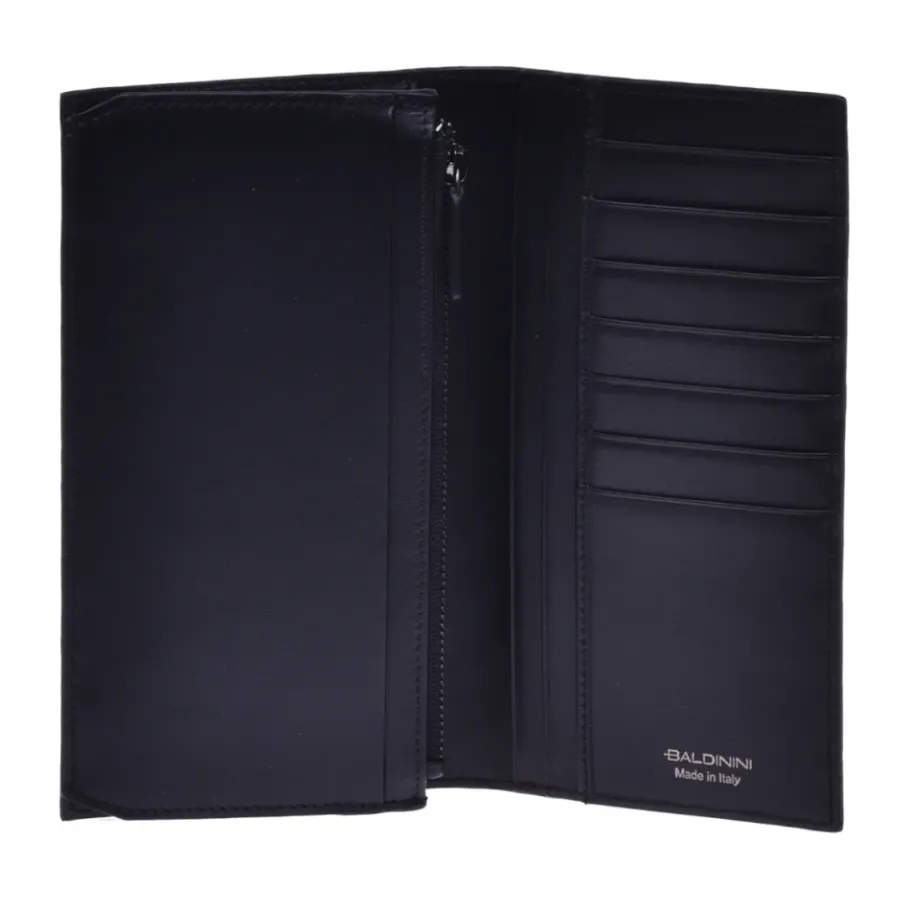 Baldinini e Portemonnee van Getrommeld Kalfsleer-Heren Portefeuilles