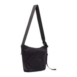Y-3 e schoudertas met bovenrits-Heren Tassen
