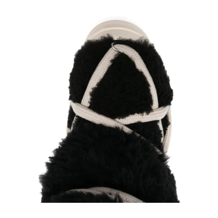Rick Owens e Shearling Veterschoenen-Heren Snowboots