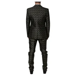 Dolce & Gabbana e Sterren Jacquard Slim Fit Pak-Heren Kostuums