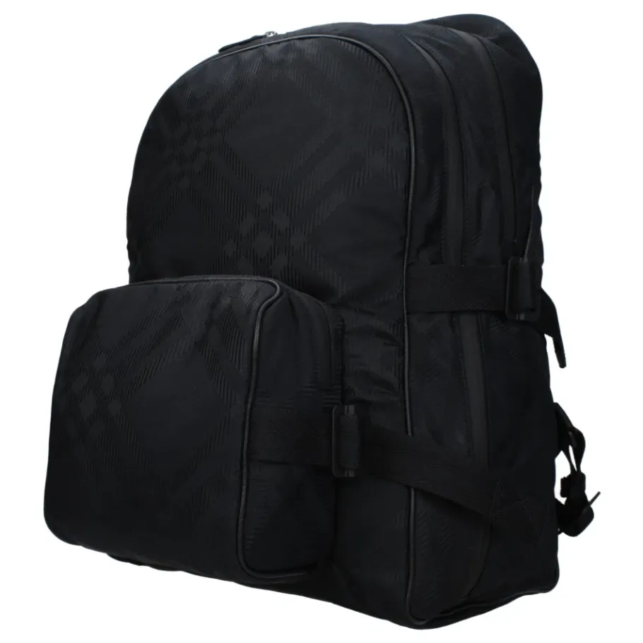 Burberry e Stoffen Rugzak met Zijdetail-Heren Rugzakken|Tassen