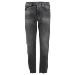 Haikure e Straight Leg High Waist Jeans-Heren Jeans