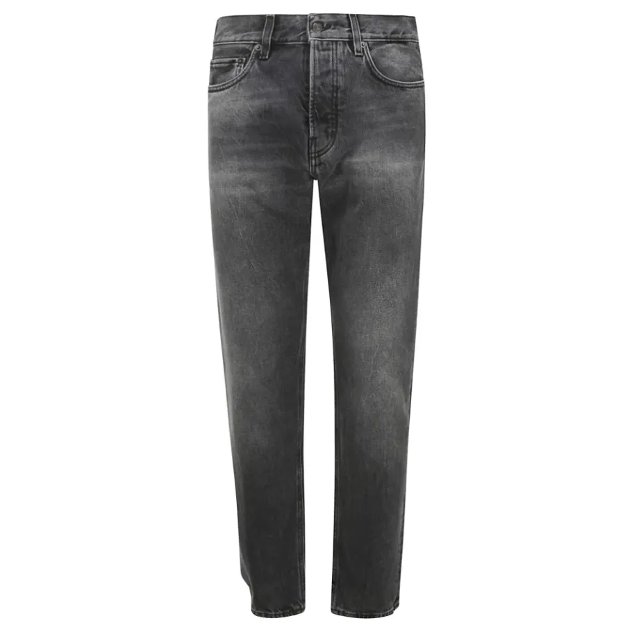 Haikure e Straight Leg High Waist Jeans-Heren Jeans