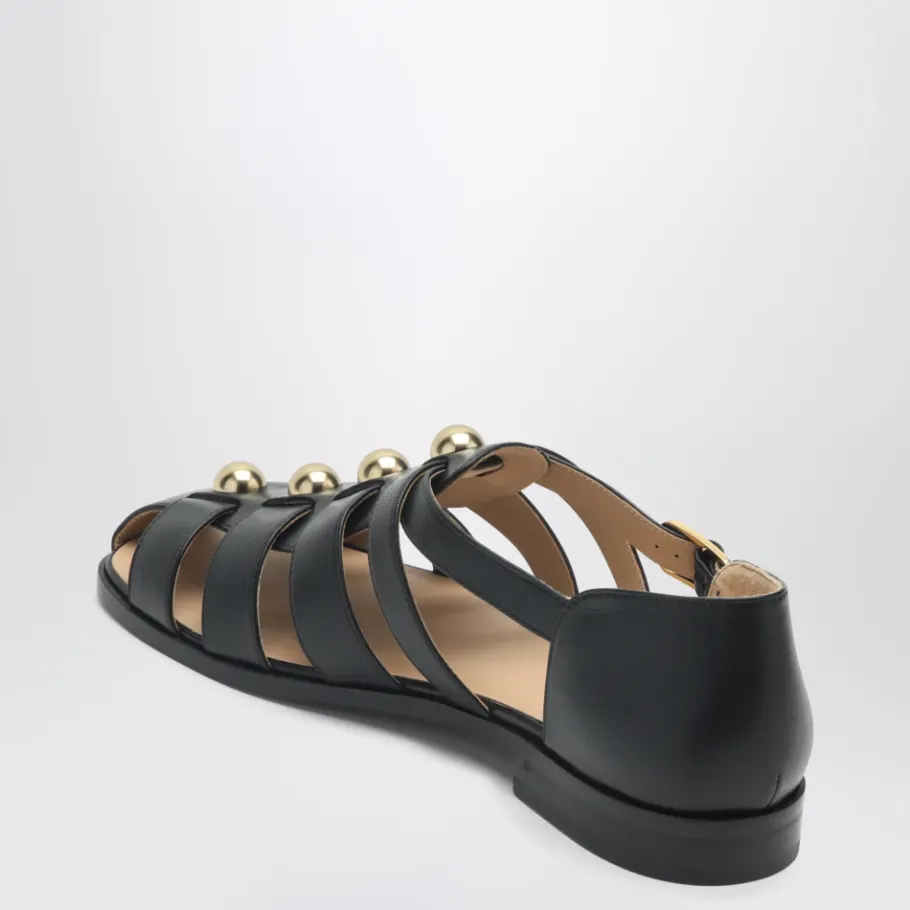 Valentino e Studshield Lage Sandalen-Heren Sandalen