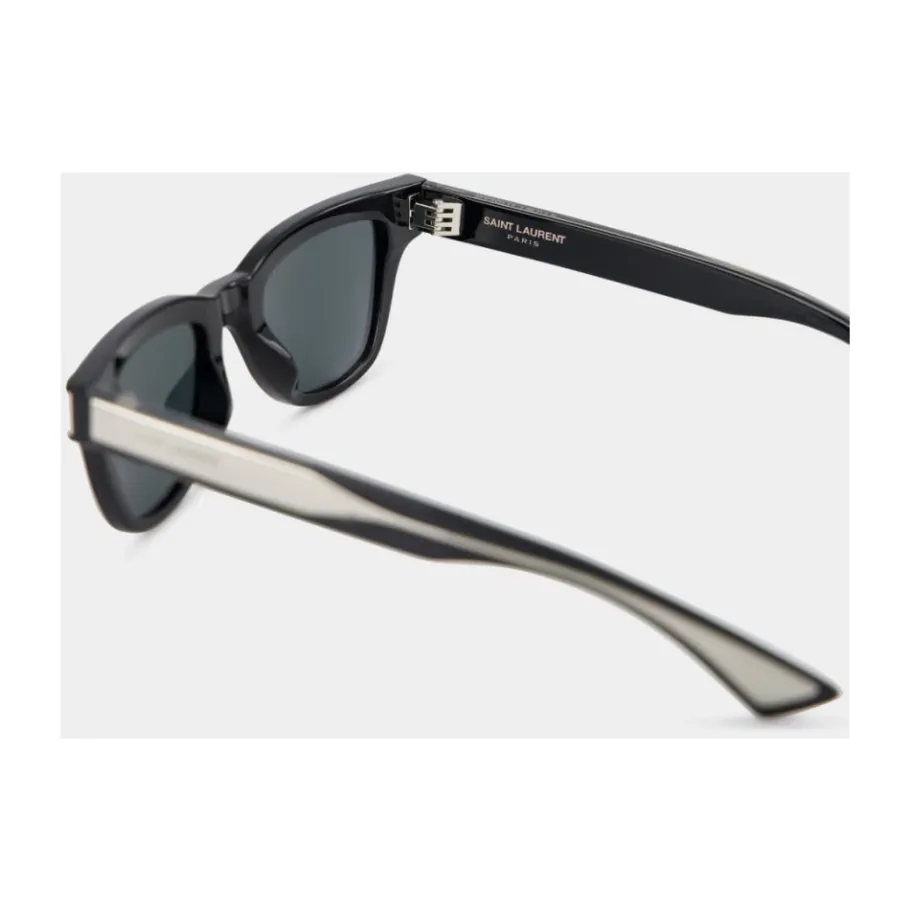 Saint Laurent e Wellington Zonnebril met Kristal Details-Heren Zonnebrillen