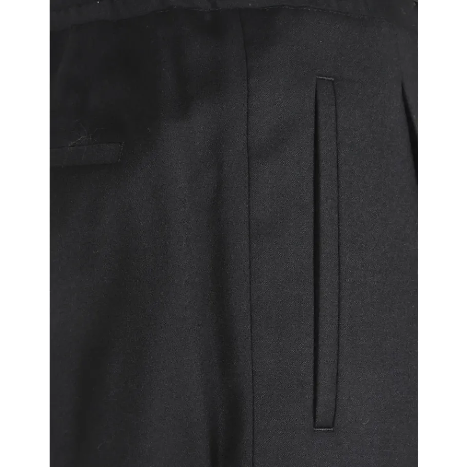 Lardini e Wollen Blend Broek AW25-Heren Broeken